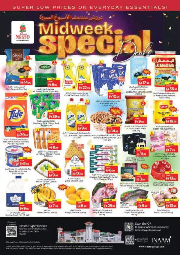 Midweek Deals