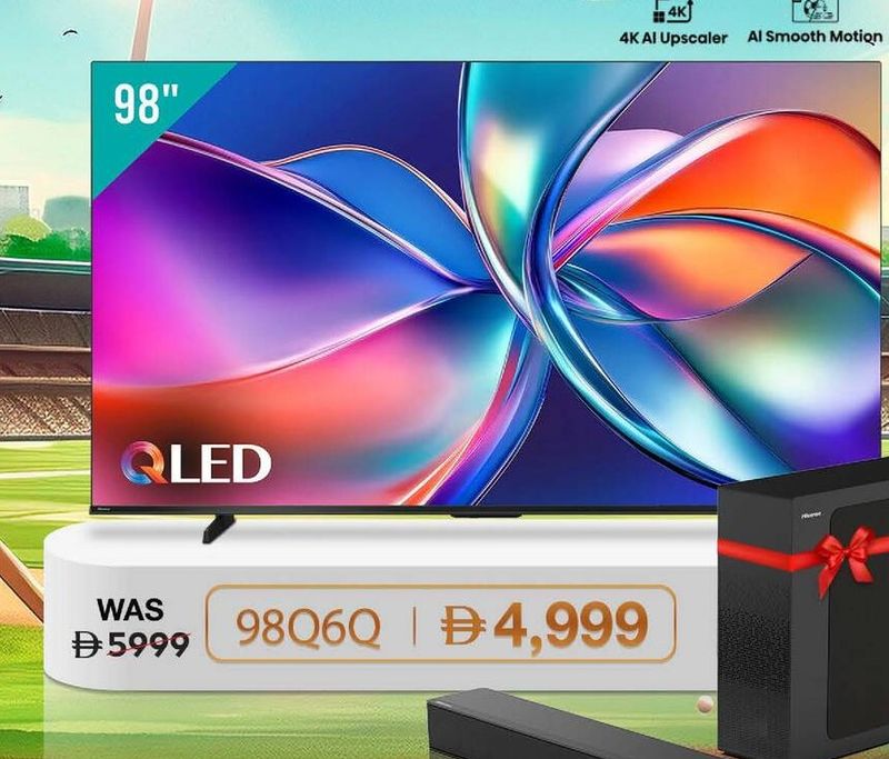 Hisense 98 Inch QLED Smart TV 9806Q