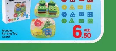 Wooden Sorting Toy Asstd