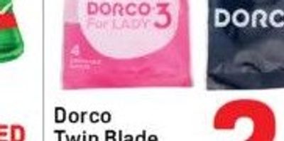 Dorco Twin Blade Razor 1x4pcs