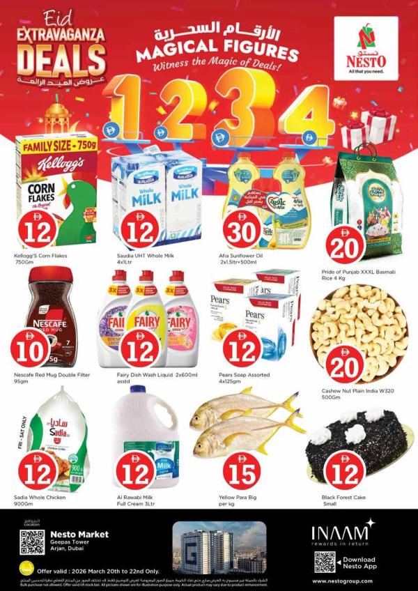 Weekend Grabs - Arjan from Nesto until 22nd March