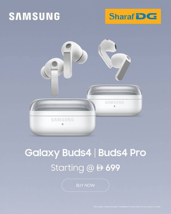 Galaxy Buds4 Sale from Sharaf DG until 19th March