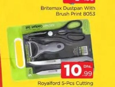 Royalford 5-Pcs Cutting Board Set Rf10463