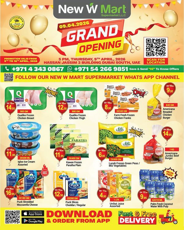 Grand Opining Deals
