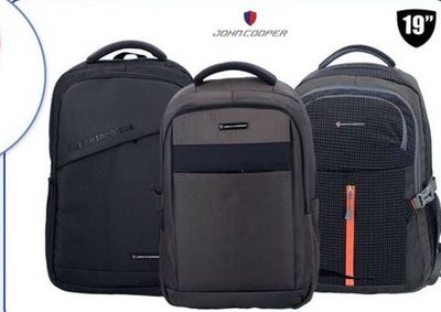 John Cooper Backpack 19" asstd.
