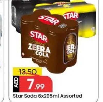 Star Soda 6x295ml Assorted