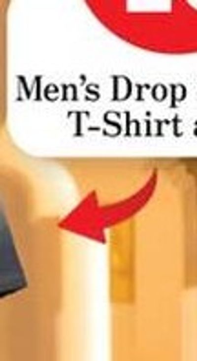 Men's Drop Shoulder T-Shirt asstd.