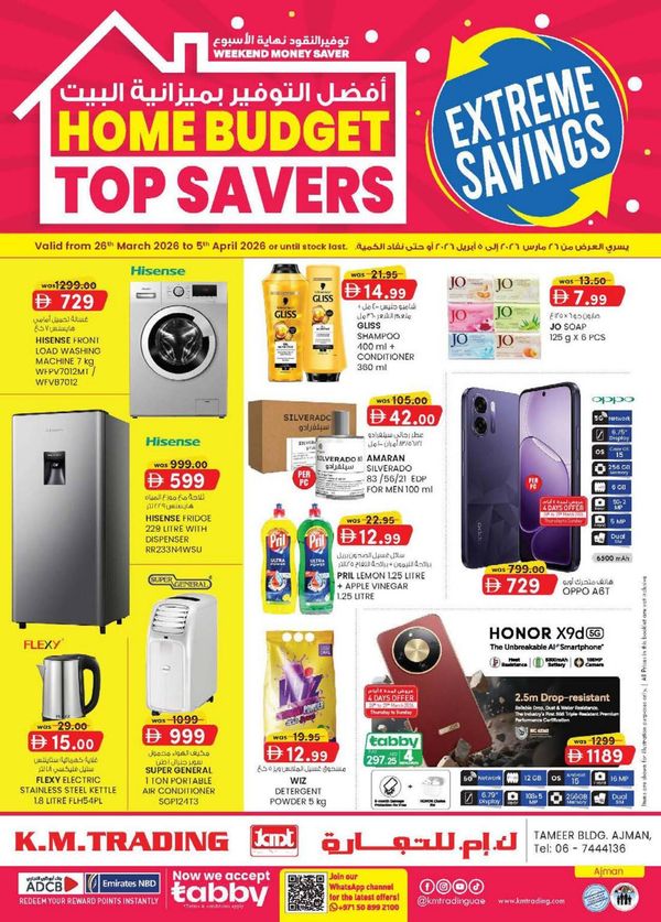 Home Budget Top Savers