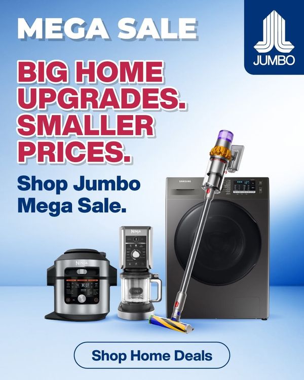 Big Home Upgrade from Jumbo until 31st July