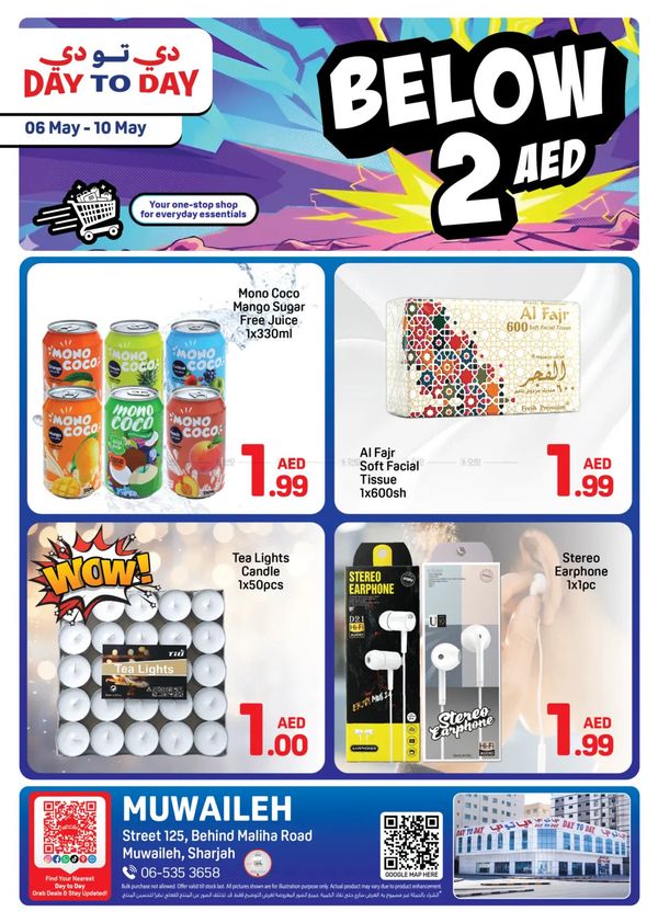 Below  AED 2 Deals