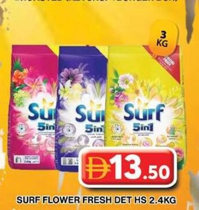 SURF FLOWER FRESH DET HS 2.4KG