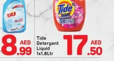 Tide Detergent Liquid 1x1.8Ltr