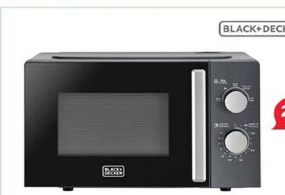 Black + Decker Microwave Oven MZ2015P-B5 20 Ltr