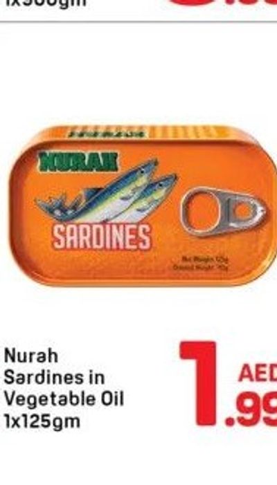 Nurah Sardines in Vegetable Oil 1x125gm