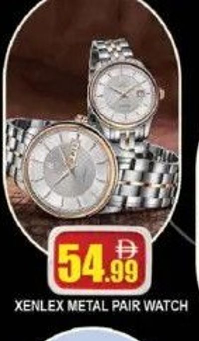 Xenlex Metal Pair Watch