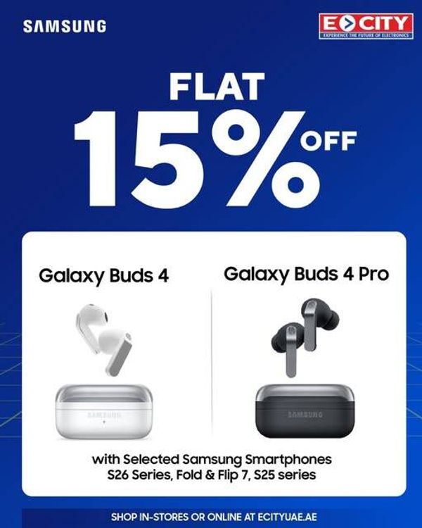 Limited Time Deals from ECity until 1st April