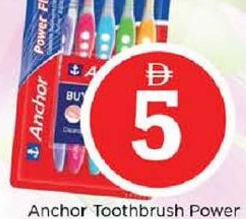 Anchor Toothbrush Power Flexi 4+1's