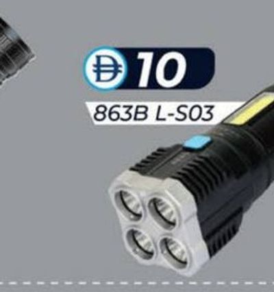 Smiling Shark Flash Light 863B L-S03