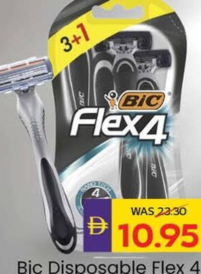 Bic Disposable Flex 4 Razor 3+1