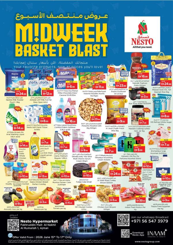 Midweek Deals