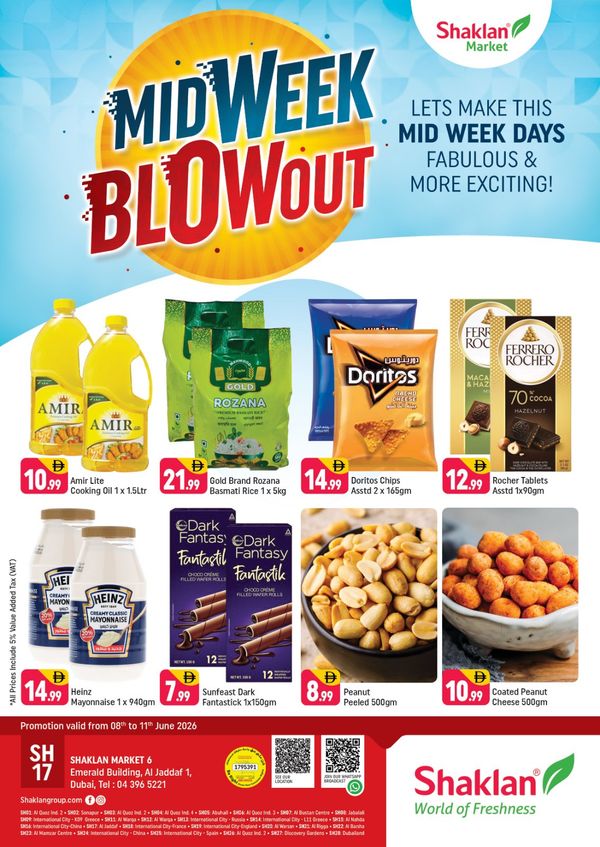Midweek Blowout