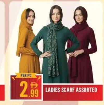 LADIES SCARF ASSORTED