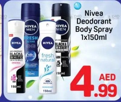 Nivea Deodorant Body Spray 1x150ml