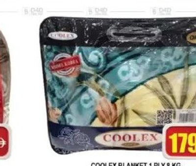 Coolex Blanket 1 Ply 8kg