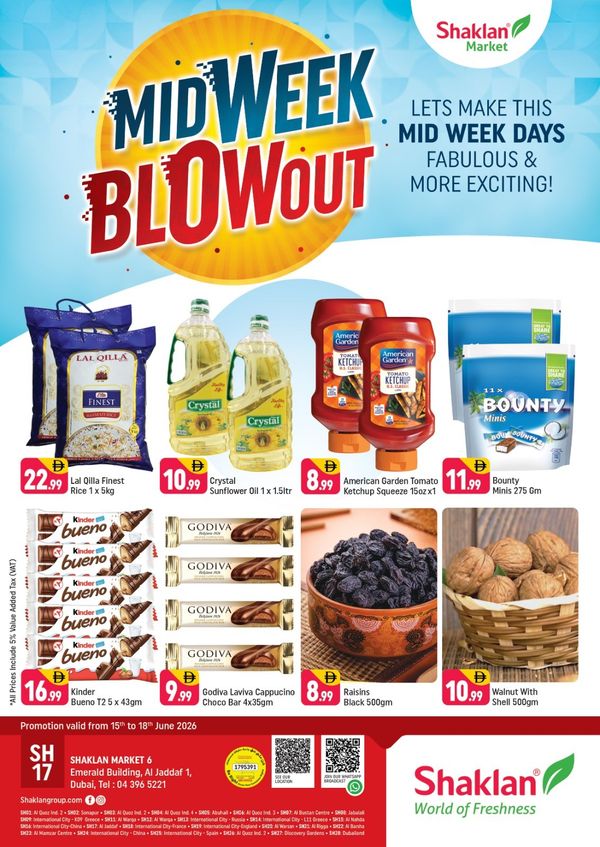 Midweek Blowout