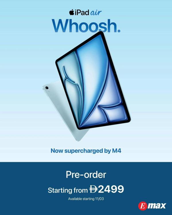 iPad Air Sale from Emax until 11th March