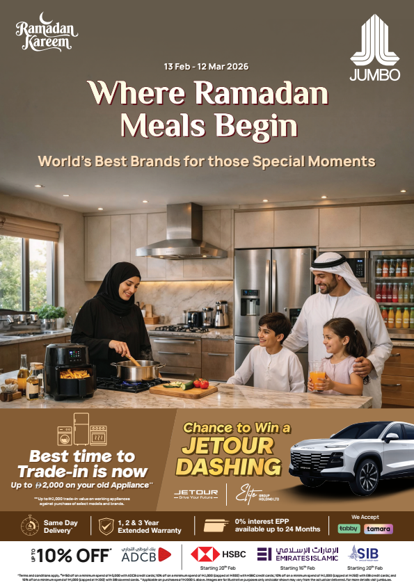 Ramadan Deals from Jumbo until 12th March