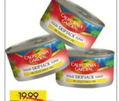 California Garden Skip Jack Tuna 3X170Gm