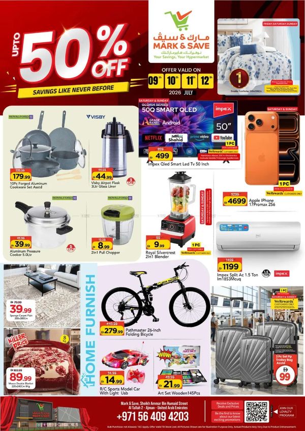 Savings Like Never Before