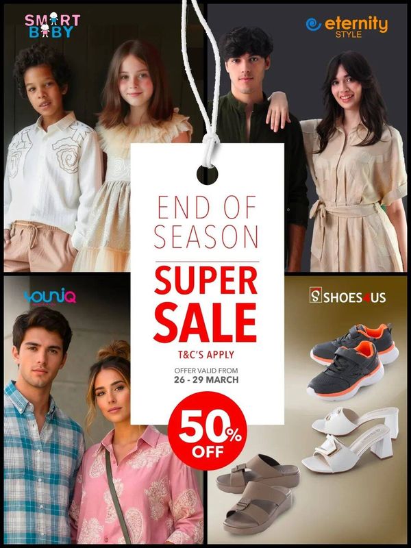 Super Sale from Al Safeer Hypermarket until 29th March