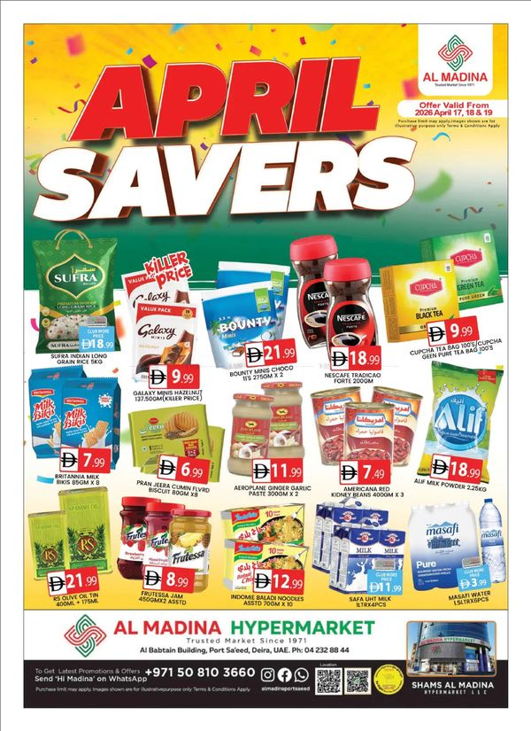 April Savers