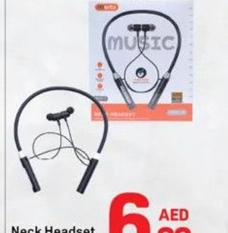 Neck Headset Asstd
