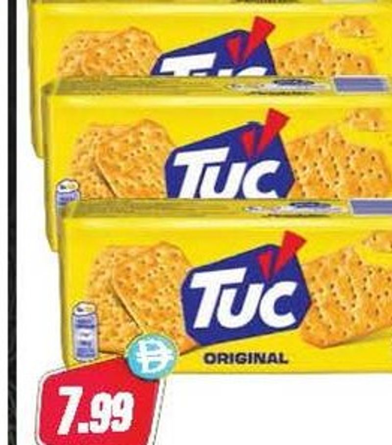 Tuc Cracker Original 3x100gm
