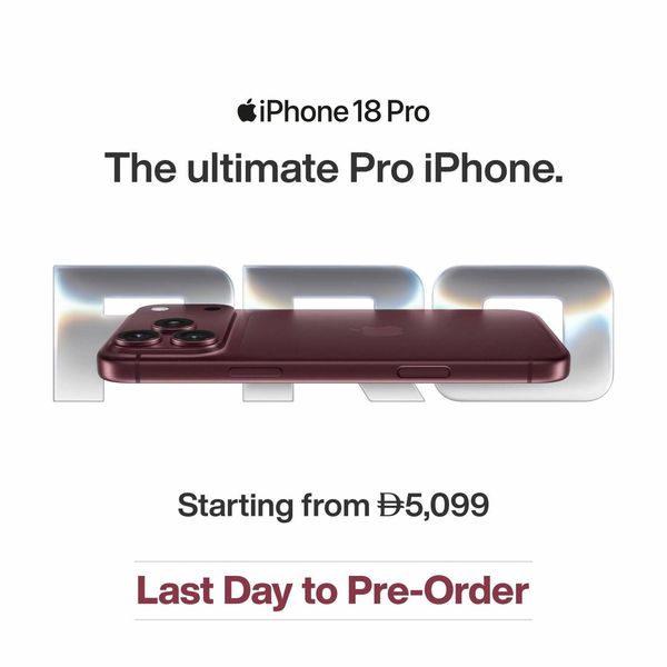 Sale On iPhone 18 Pro from Jumbo until 30th September
