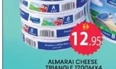 Almarai Cheese Triangle 120gm x 4