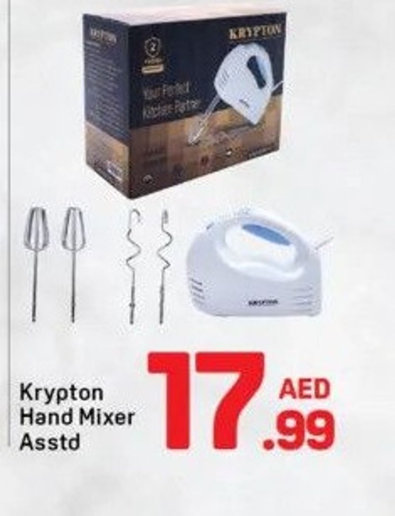 Krypton Hand Mixer Asstd