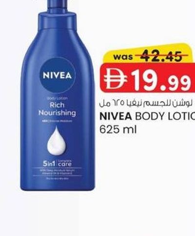 Nivea Body Lotion 625 ml