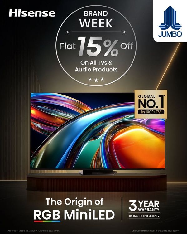 Brand Week from Jumbo until 1st October