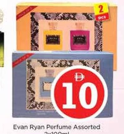 Evan Ryan Perfume Assorted 2x100ml