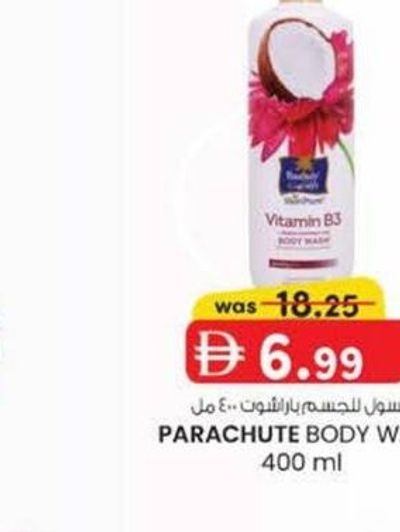 PARACHUTE BODY WASH 400 ml