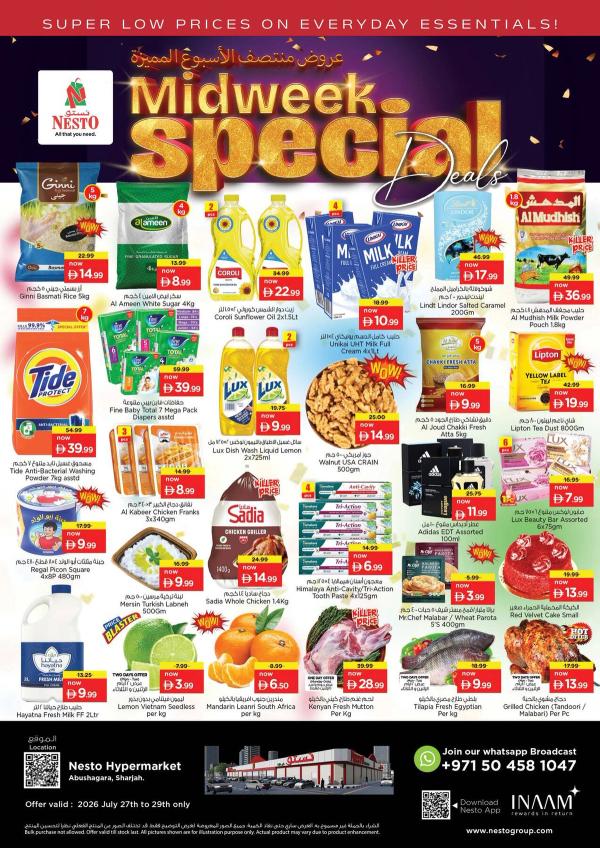 Midweek Deals
