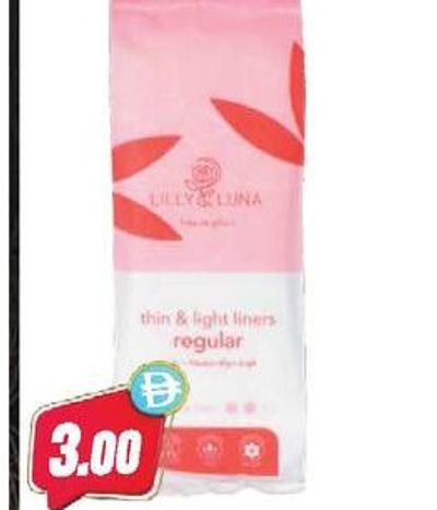 Lilly & Luna Regular Panty Liner 20s