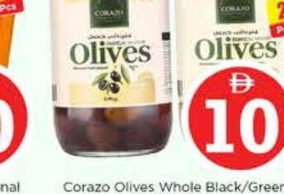 Corazo Olives Whole Black/Green 2x340gm