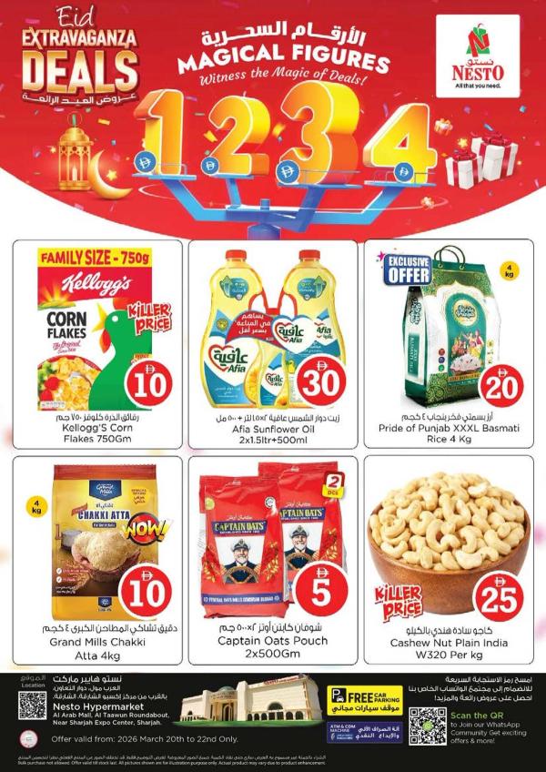 Weekend Grabs - Arab Mall from Nesto until 22nd March