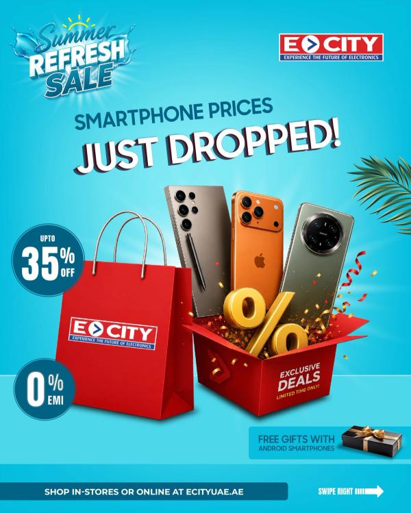 Smartphone Prices Just Dropped from ECity until 24th May