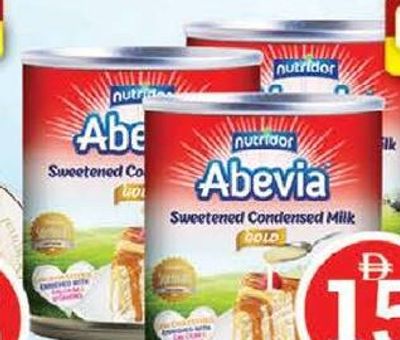 Abevia Condensed Milk 2x390gm
